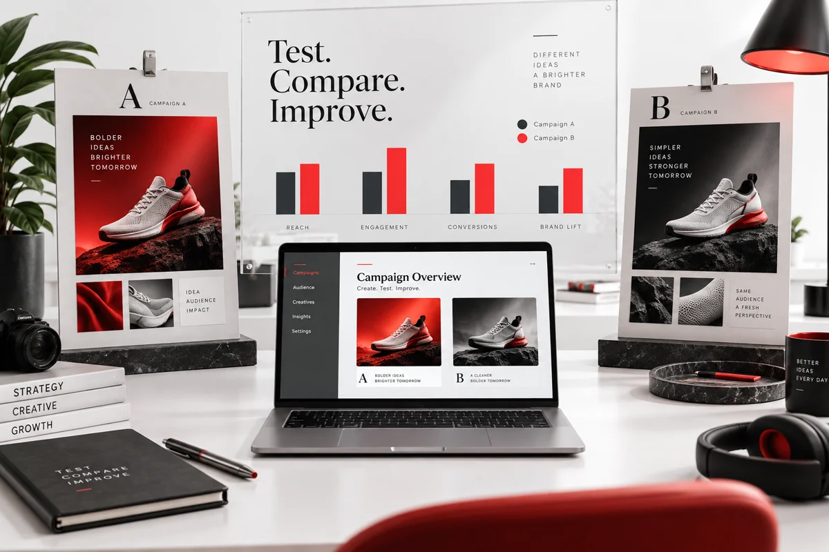 Illustrative performance marketing concept