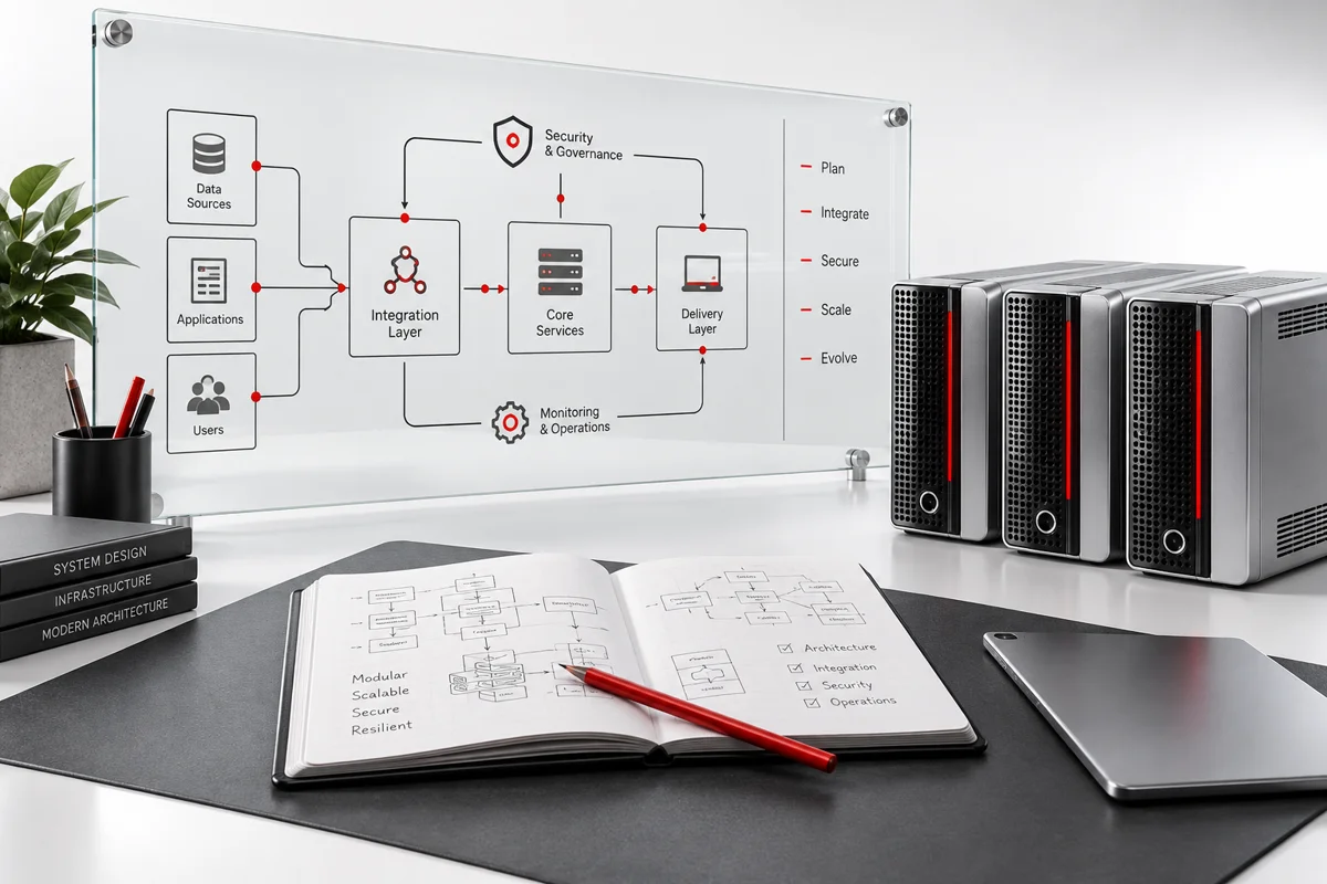 Illustrative it consulting concept